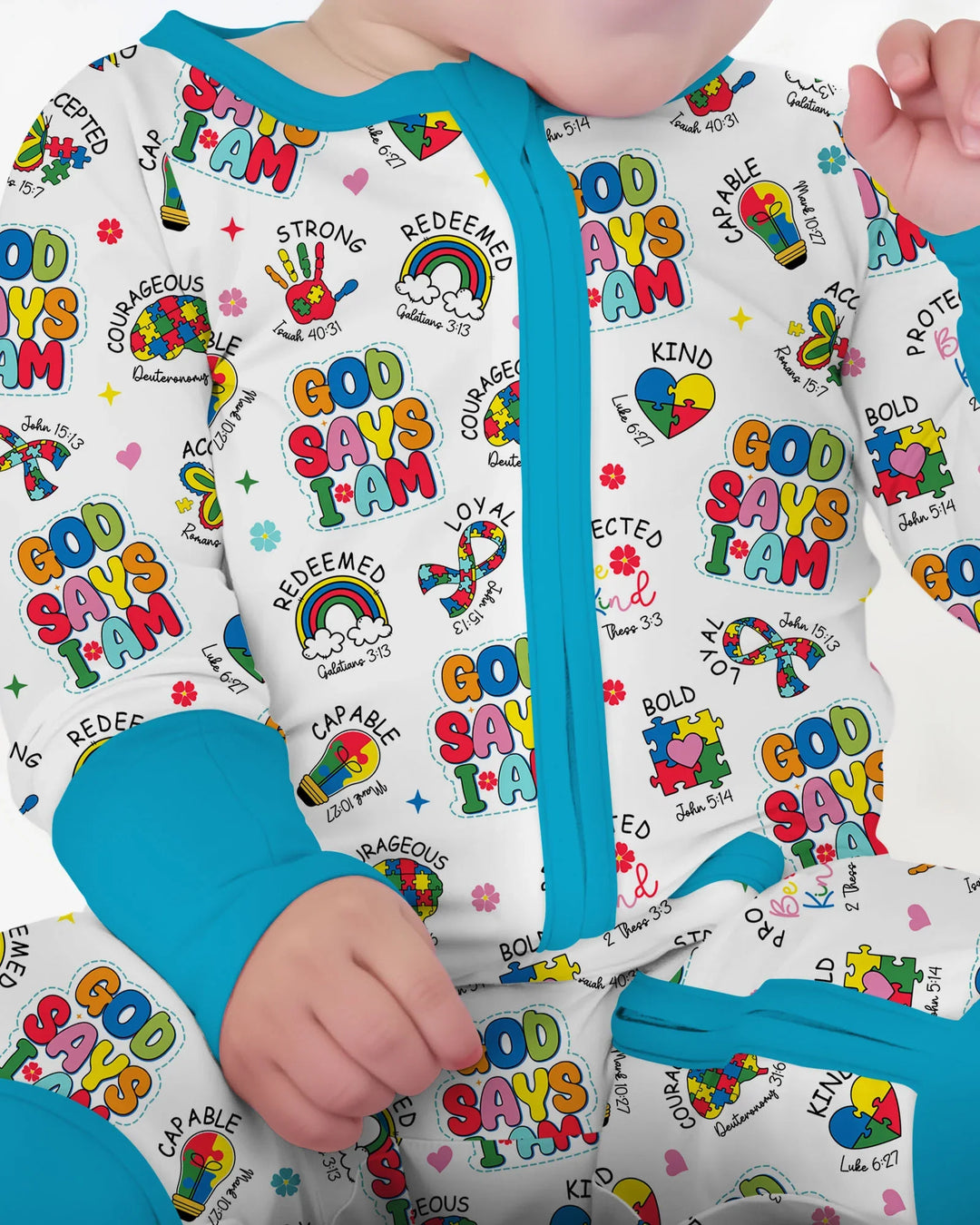 Gerippte Babykleidung mit individuellem Foto - Weich &amp; Skizzenhaft