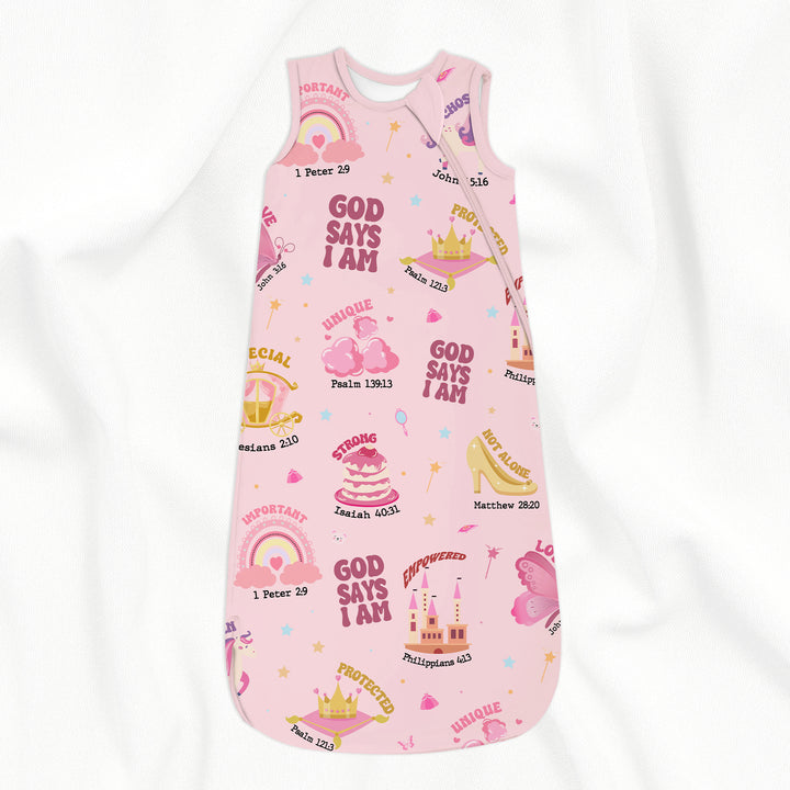 God Says I Am Girl Sleep Bag 1.0 TOG
