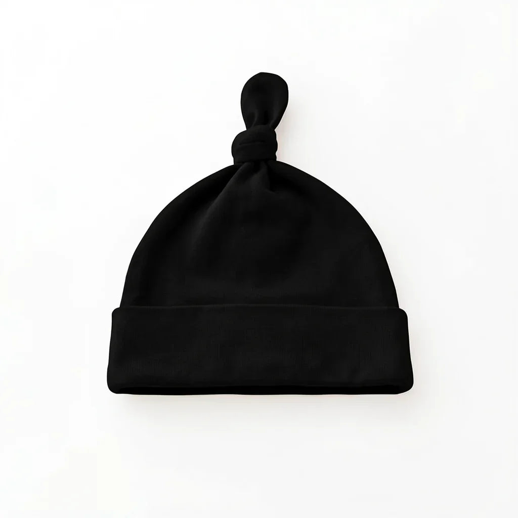 Solid Color Bamboo Knotted Hat