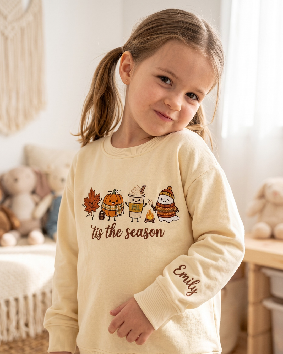 Sudadera de cuello redondo Bamboo Template