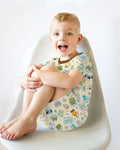 Little Camp Adventure Family Matching Two Piece Short Sleeve Shorts Pajama Set