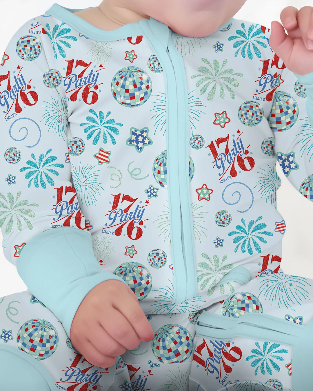 Land Of Free Family Matching Bamboo Convertible Zippy