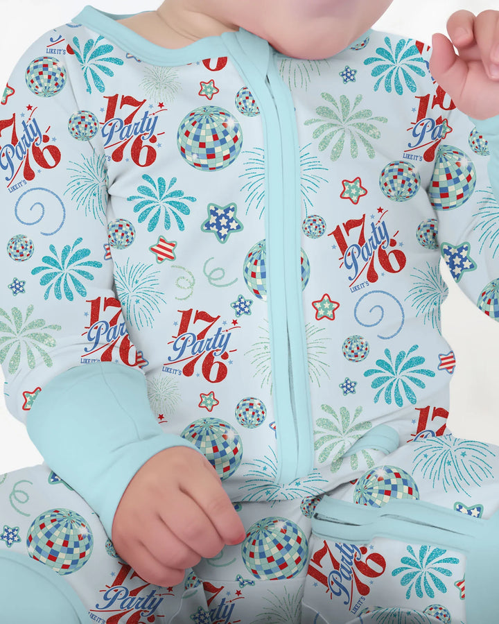 Land Of Free Family Matching Bamboo Convertible Zippy