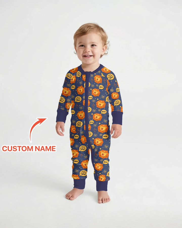 I Am A Son Of The King Custom Name Convertible Zippy