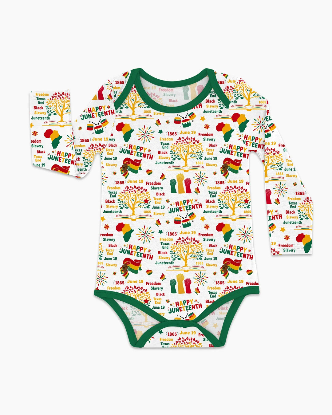 Happy Juneteenth Bamboo Bodysuit