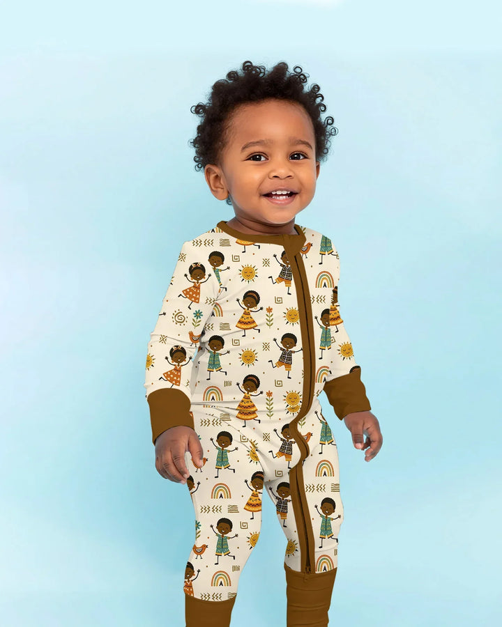 Cute African Heritage Bamboo Convertible Zippy