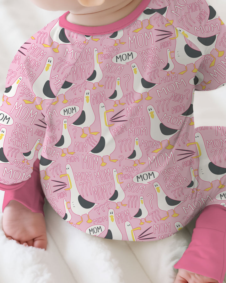 Funny Seagull MOM Convertible Zippy