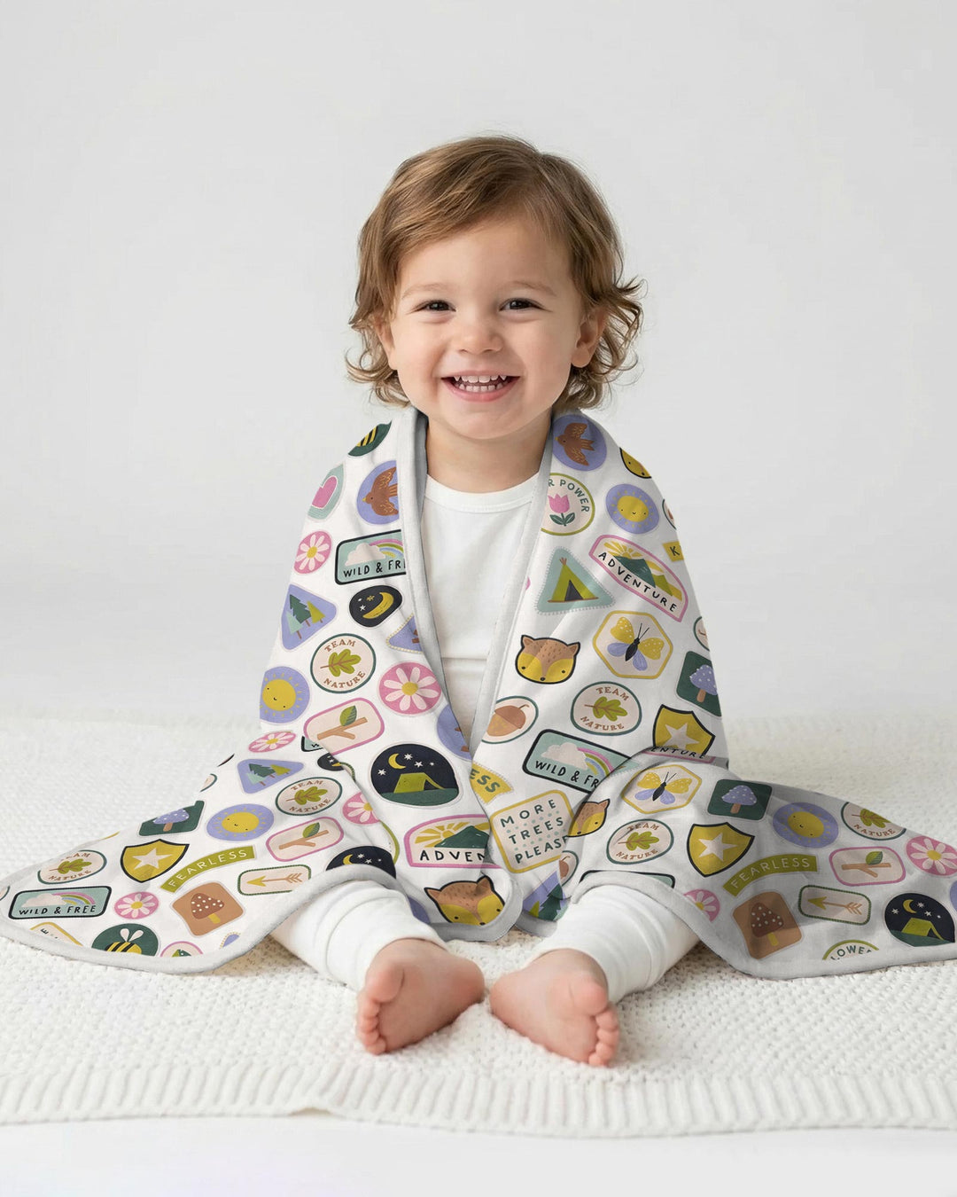 Little Explorer Bamboo Blanket