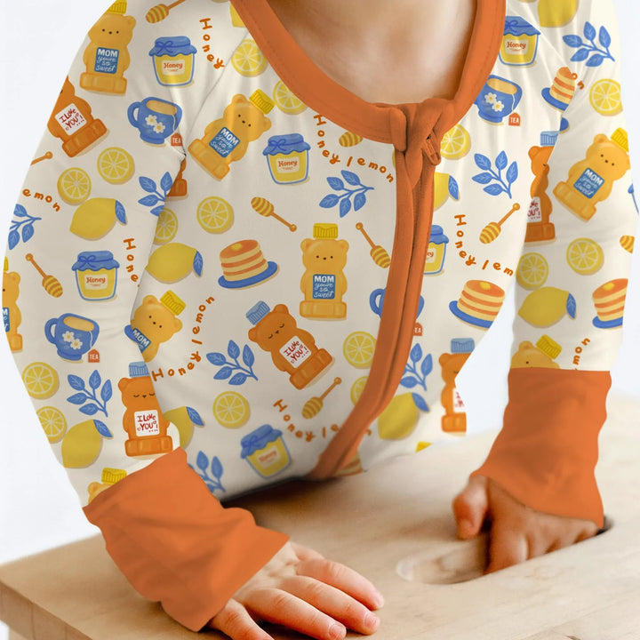 Gerippte Babykleidung mit individuellem Foto - Weich &amp; Skizzenhaft