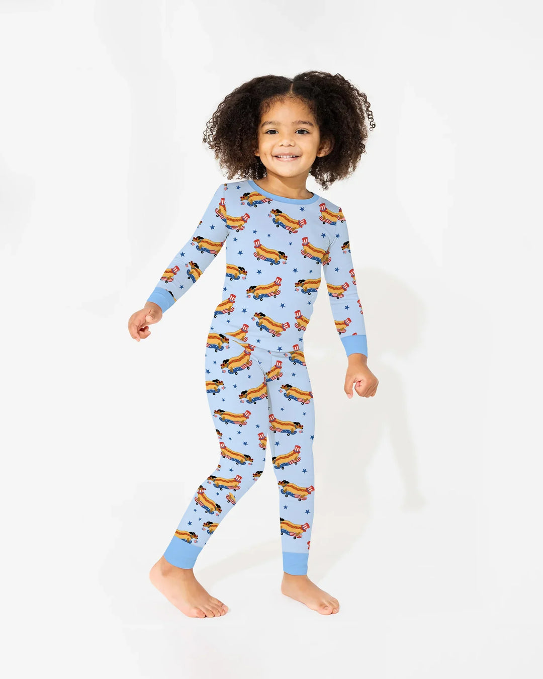 Conjunto de pijama de dos piezas de bambú de manga larga