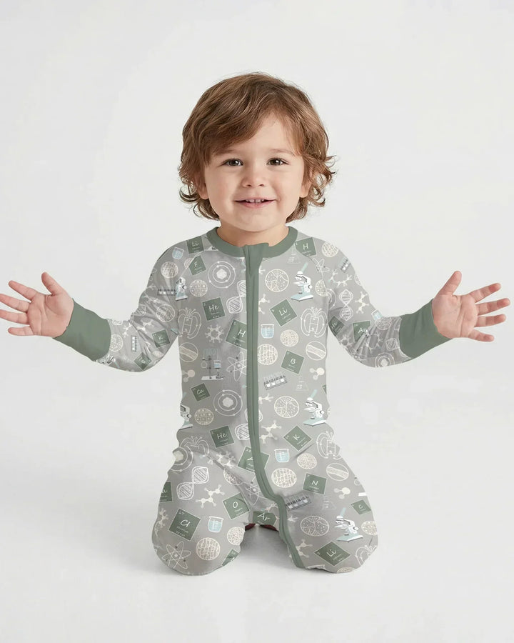 Gerippte Babykleidung mit individuellem Foto - Weich &amp; Skizzenhaft