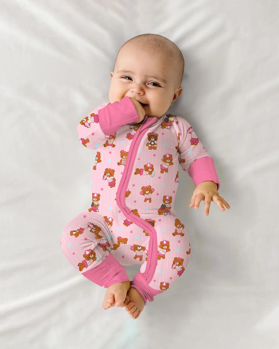 Born To Play Baseball Bamboo Convertible Zippy