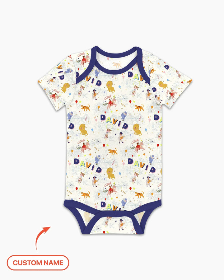 Gerippte Babykleidung mit individuellem Foto - Weich &amp; Skizzenhaft