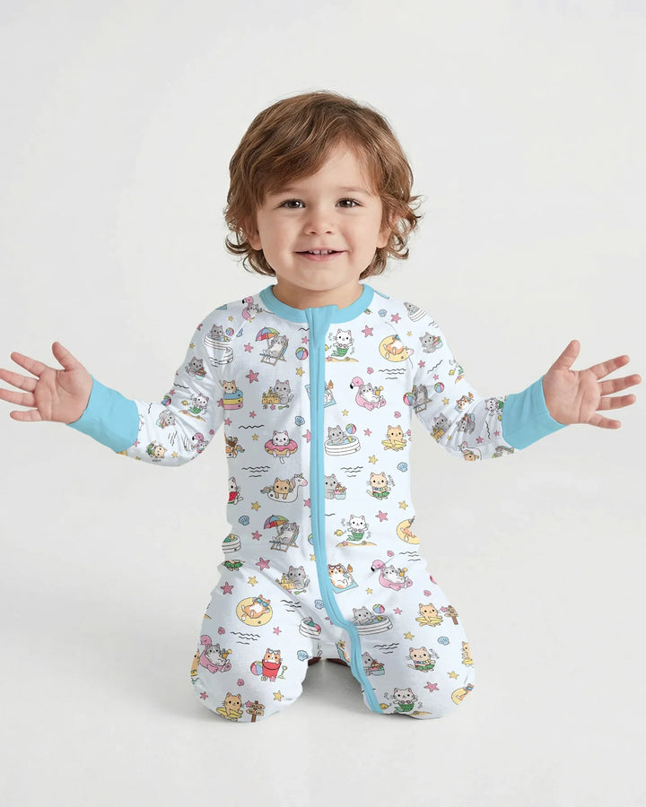 Gerippte Babykleidung mit individuellem Foto - Weich &amp; Skizzenhaft