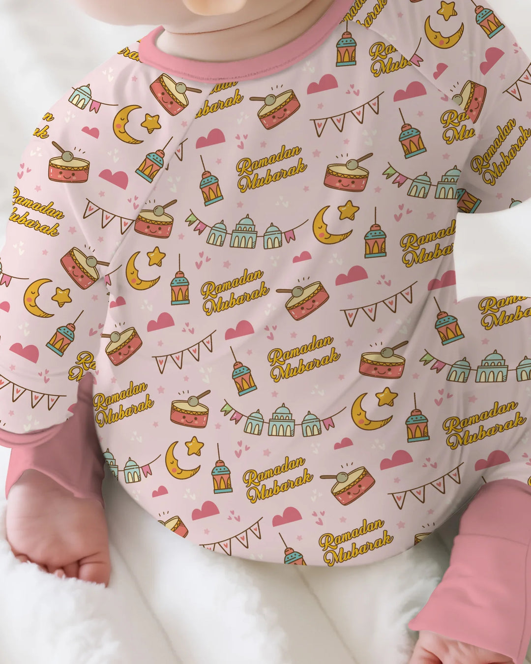 Ramadan Mubarak Shorty Zippy