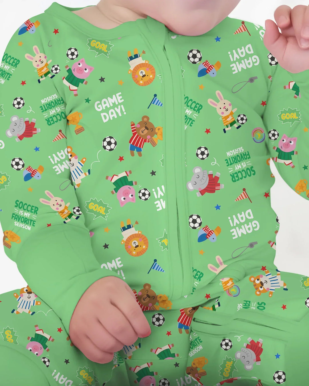 The World Cup Soccer Animals Bamboo Convertible Zippy