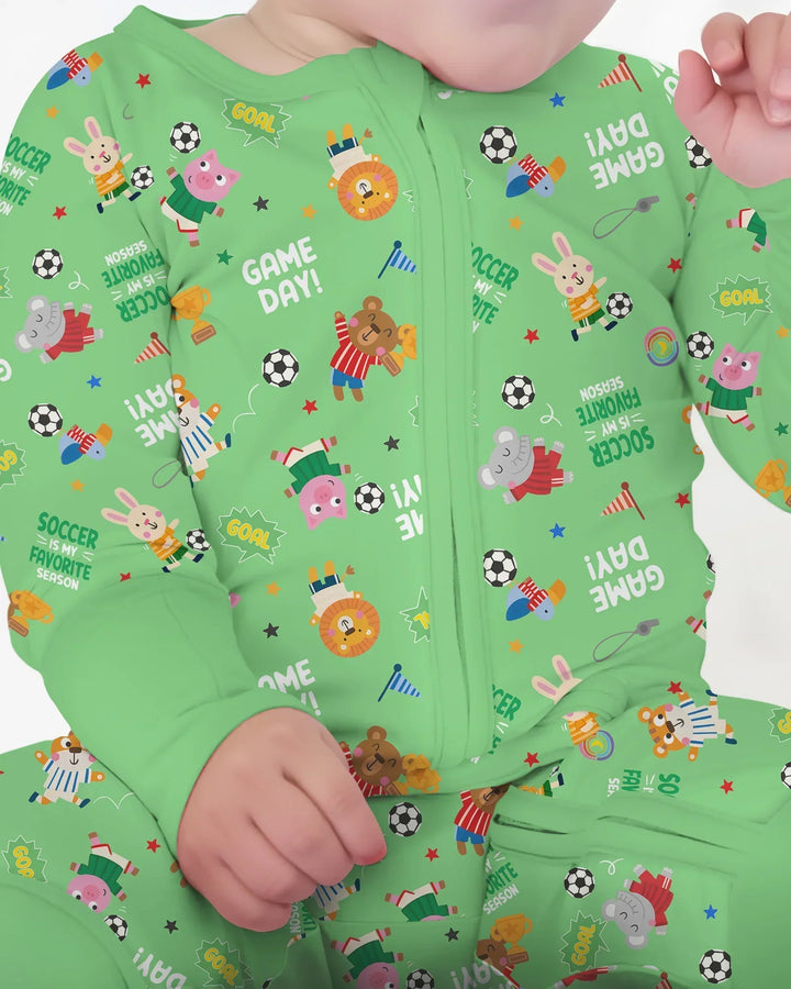 The World Cup Soccer Animals Bamboo Convertible Zippy