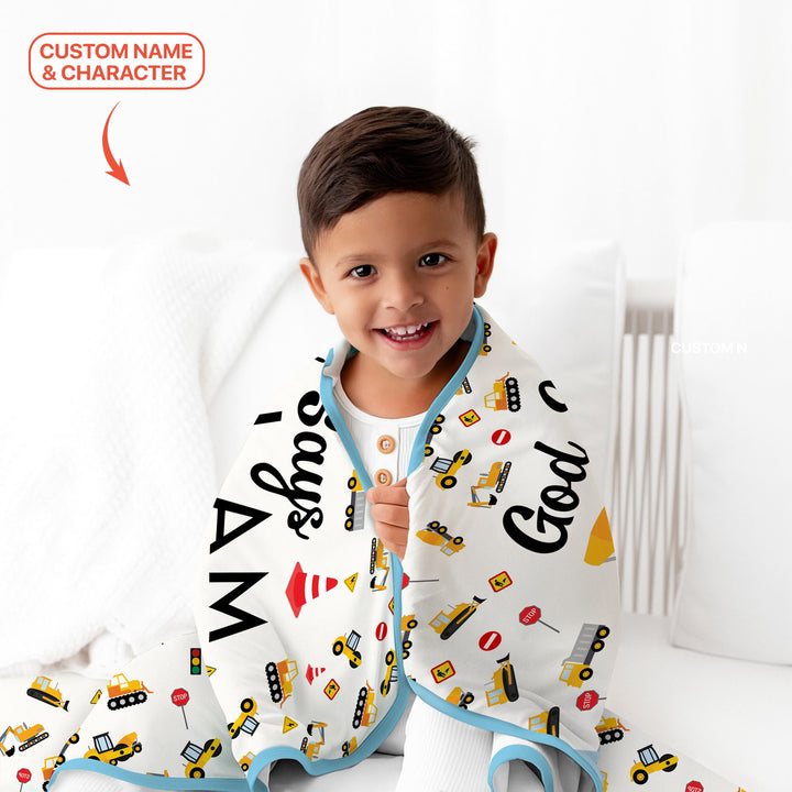 Vorlage für individuelle Kleinkinddecke