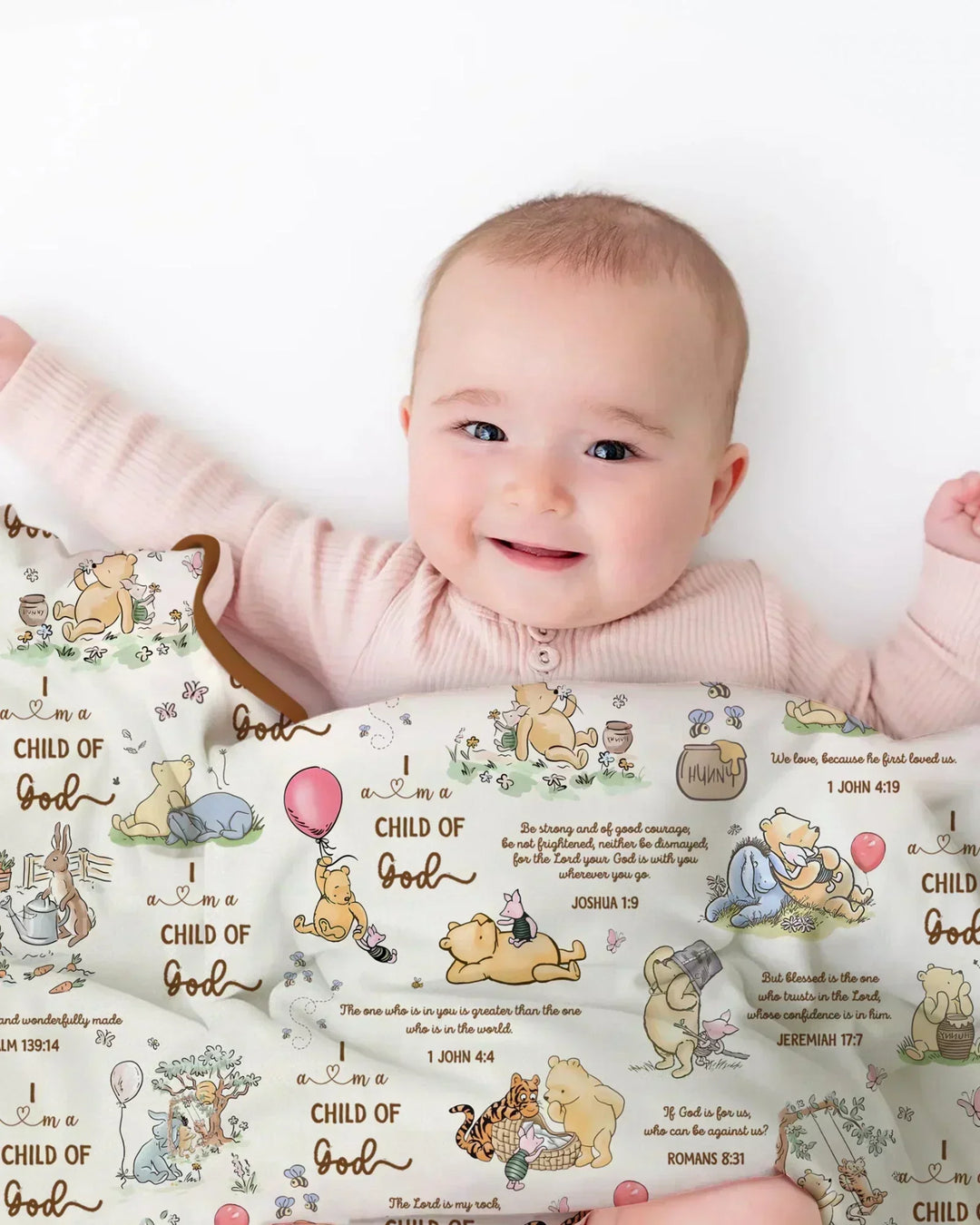 Child of God Whimsy Woodland Blanket
