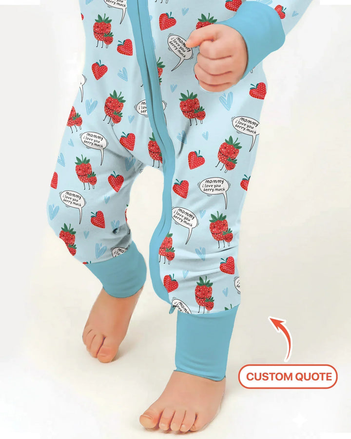 Gerippte Babykleidung mit individuellem Foto - Weich &amp; Skizzenhaft