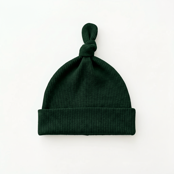 Ribbed Bamboo Knotted Hat