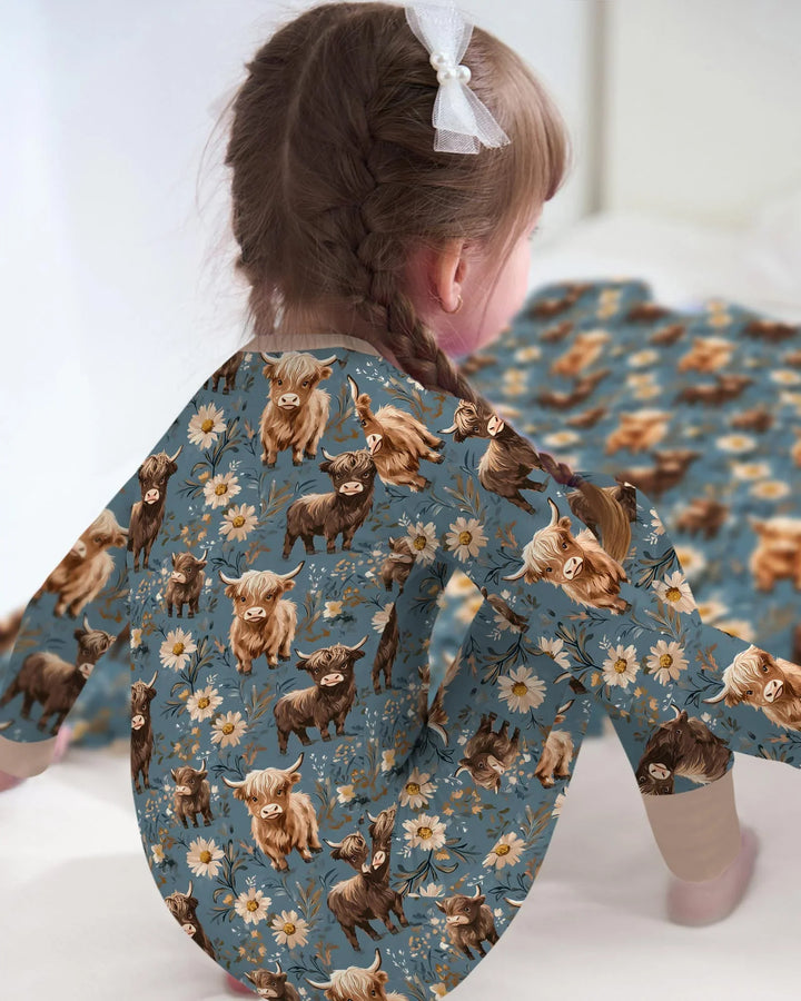 Gerippte Babykleidung mit individuellem Foto - Weich &amp; Skizzenhaft