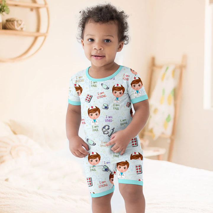 Gerippte Babykleidung mit individuellem Foto - Weich &amp; Skizzenhaft