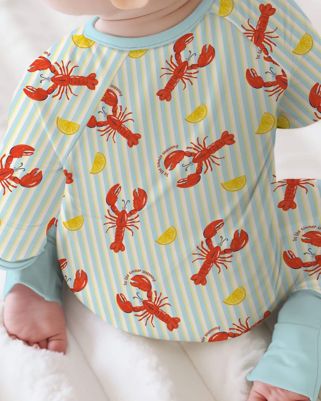 Crawfish Pinch Bamboo Convertible Zippy