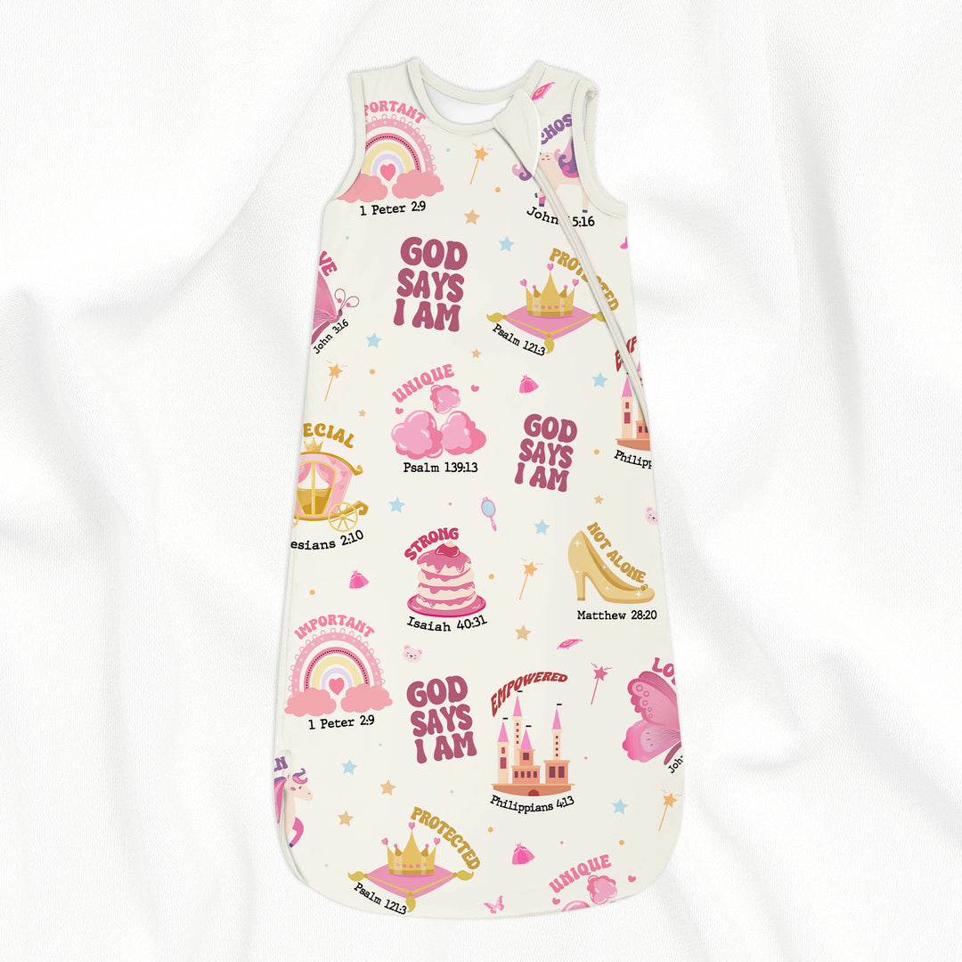 God Says I Am Girl Sleep Bag 1.0 TOG