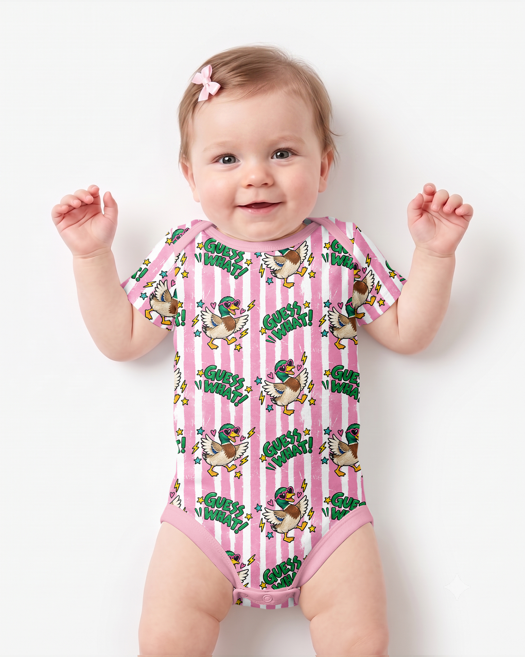 Guess What Mallard Butt Bamboo Bodysuit