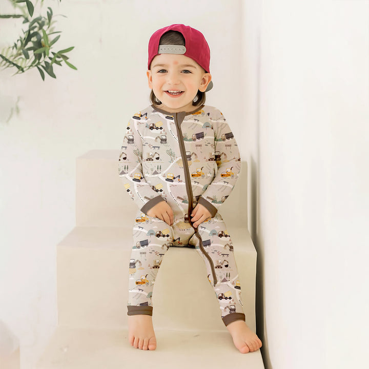 Gerippte Babykleidung mit individuellem Foto - Weich &amp; Skizzenhaft