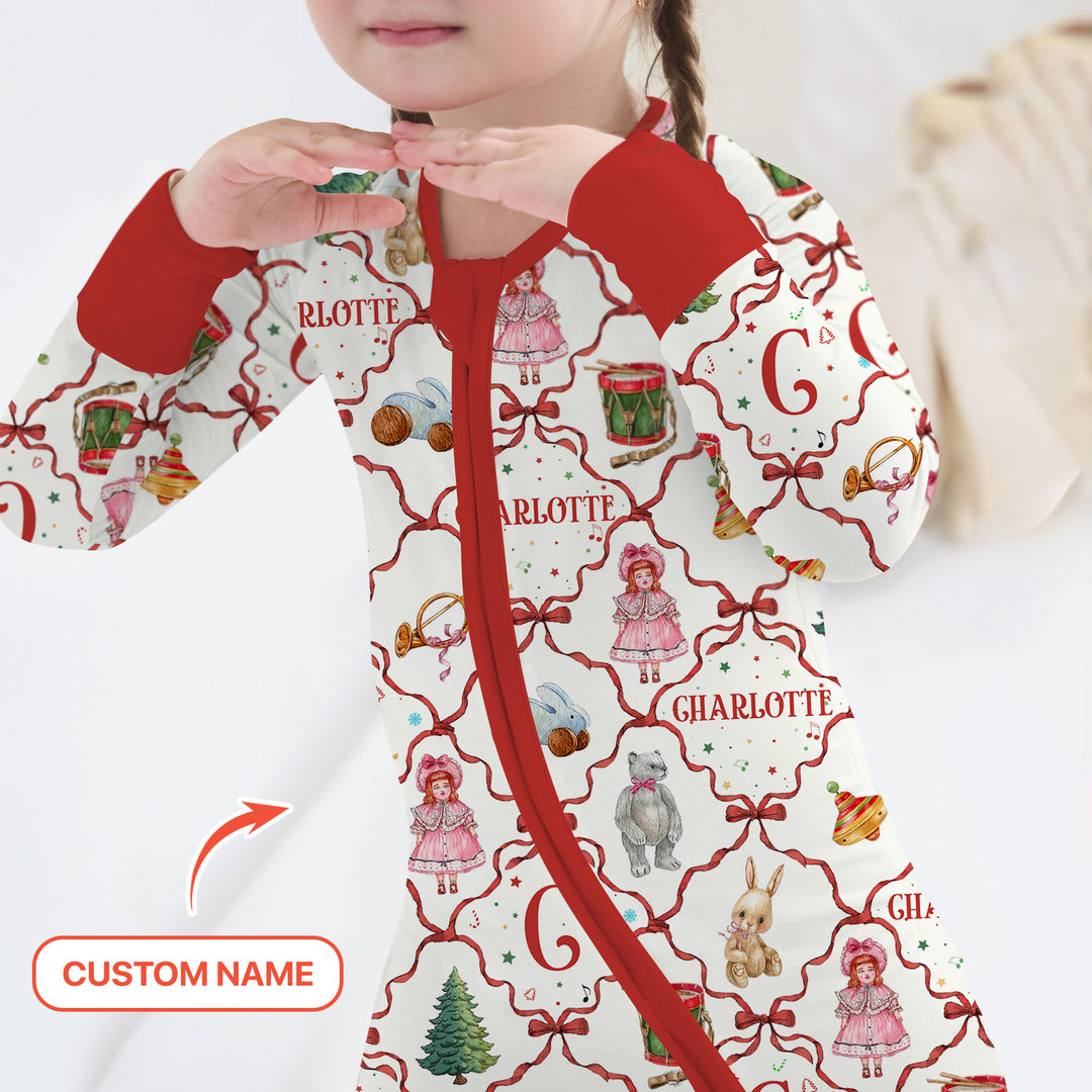 Vintage Christmas Toy Custom Name Girl Convertible Zippy