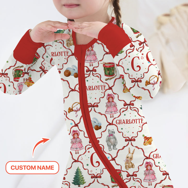Vintage Christmas Toy Custom Name Girl Convertible Zippy