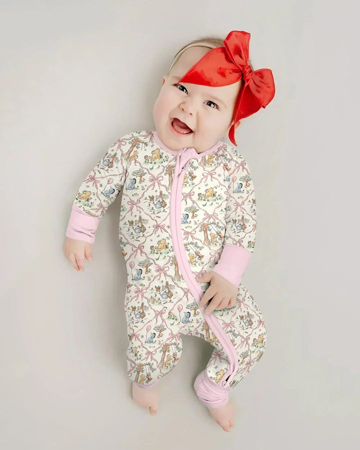 Spring Meadow Friends Bamboo Convertible Zippy