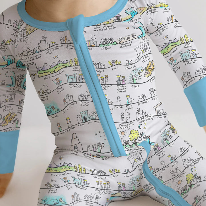 Bible Story Journey Family Matching Convertible Zippy