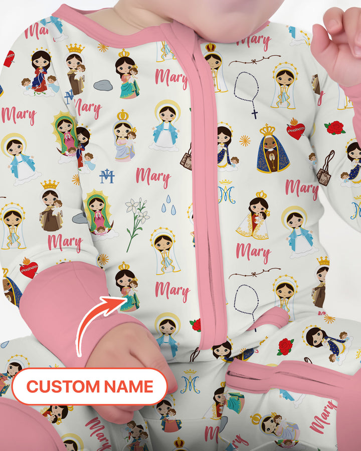 Custom Name Mother Mary Convertible Zippy