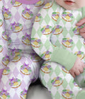 Mardi Gras Donut Bamboo Convertible Zippy