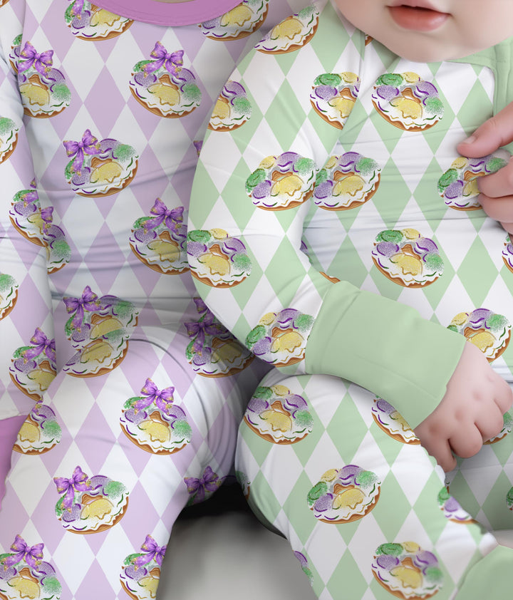 Mardi Gras Donut Convertible Zippy