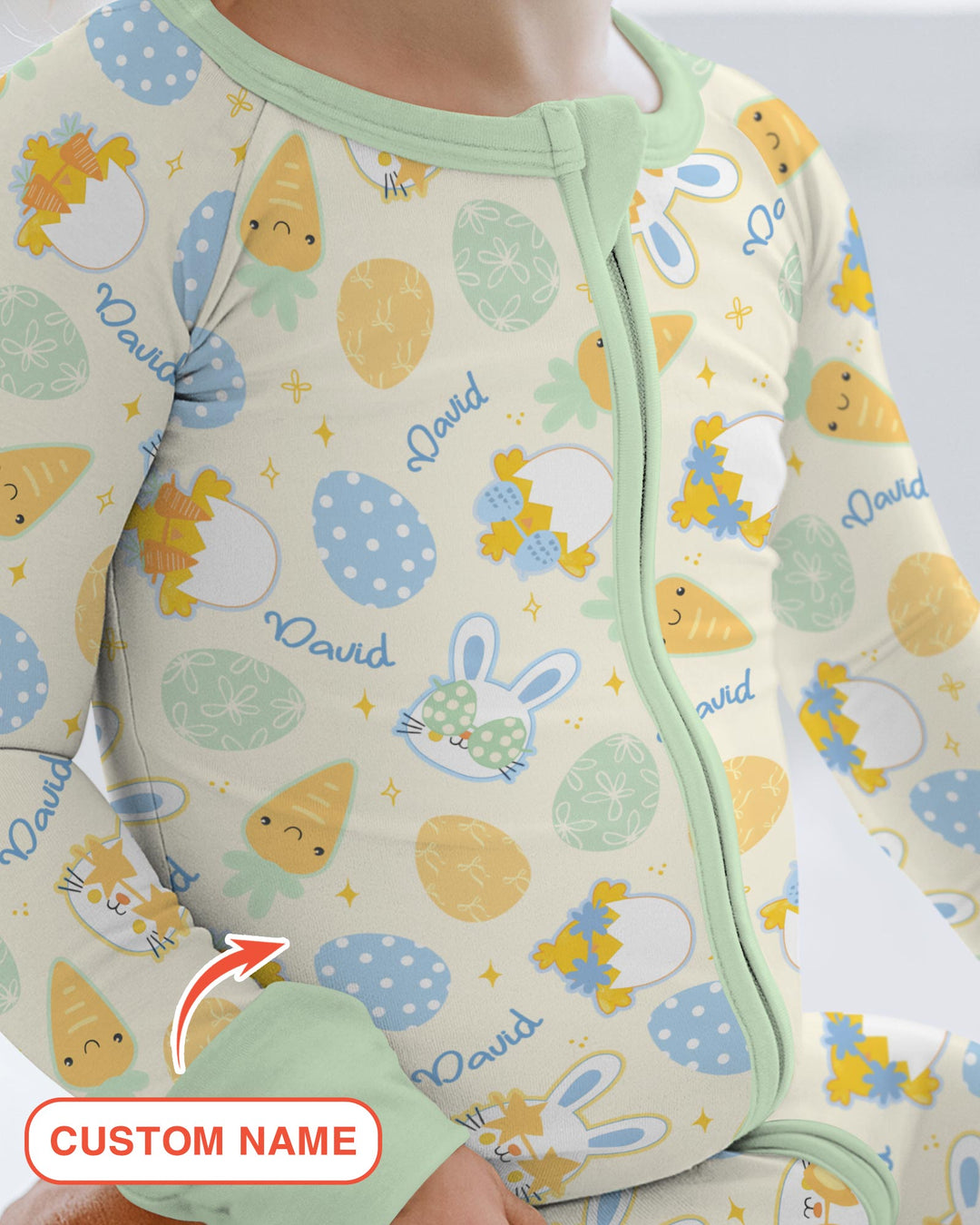 Gerippte Babykleidung mit individuellem Foto - Weich &amp; Skizzenhaft