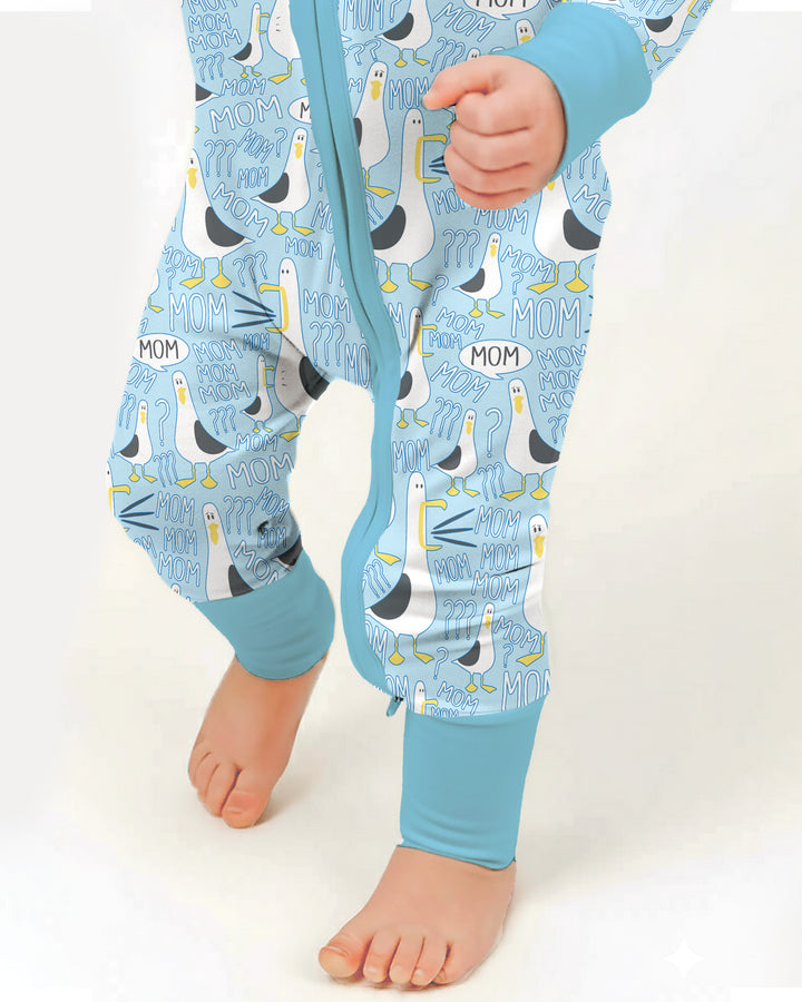 Funny Seagull MOM Convertible Zippy