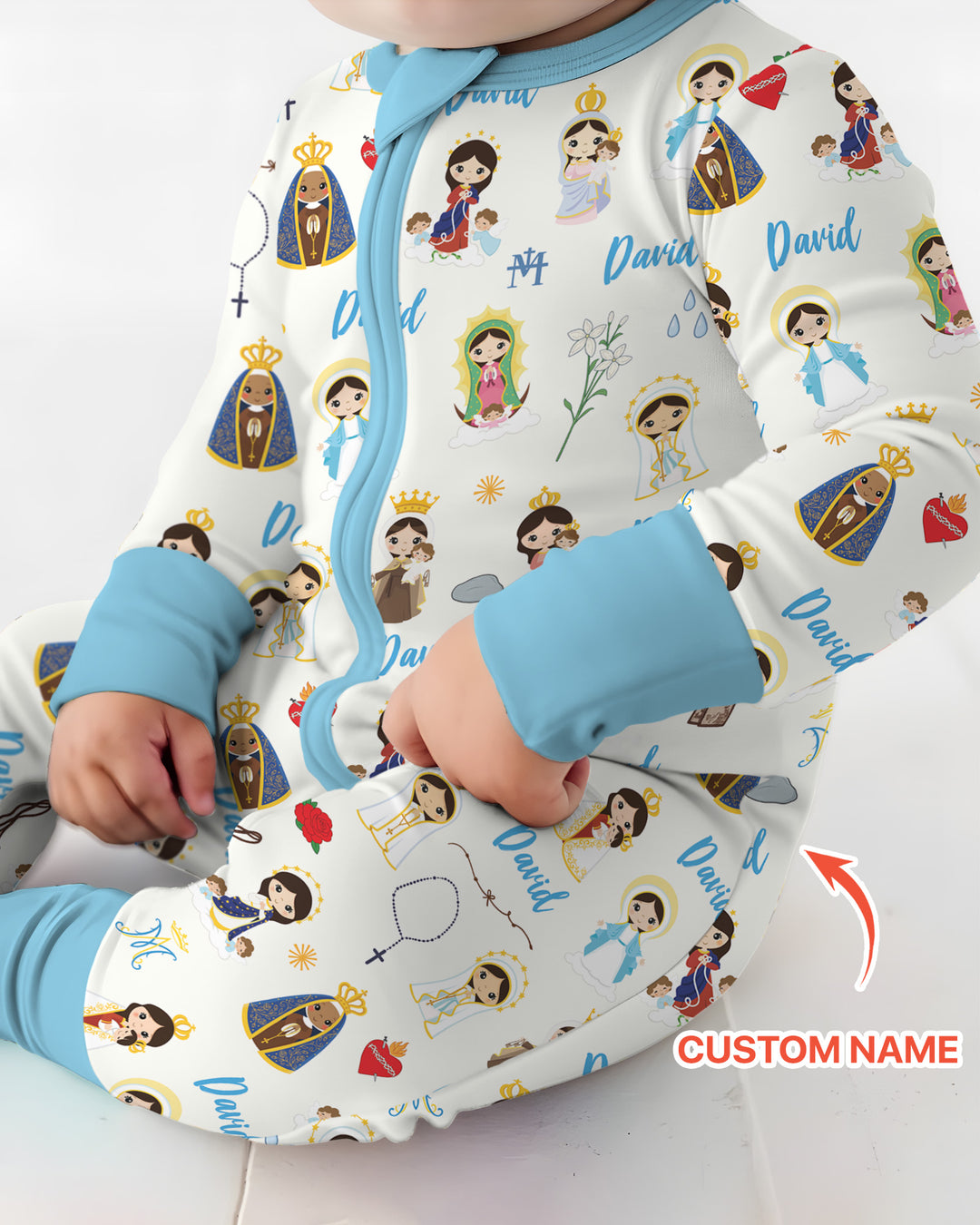 Custom Name Mother Mary Convertible Zippy