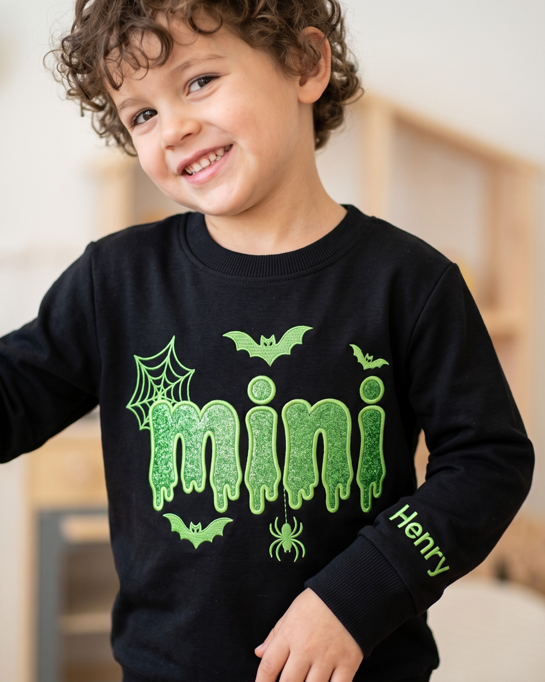Sudadera de cuello redondo Bamboo Template