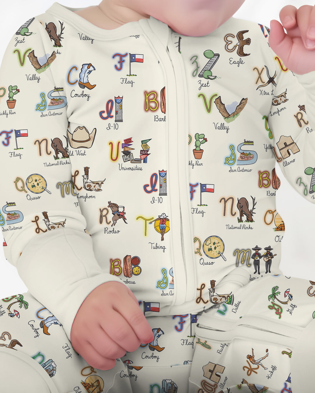 Gerippte Babykleidung mit individuellem Foto - Weich &amp; Skizzenhaft