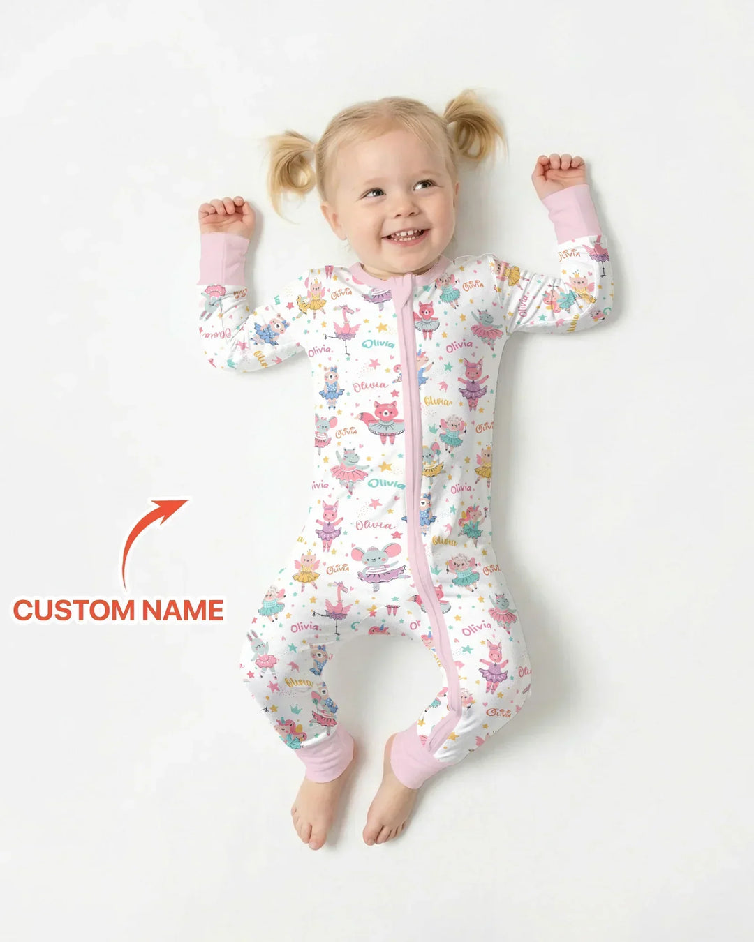 Gerippte Babykleidung mit individuellem Foto - Weich &amp; Skizzenhaft