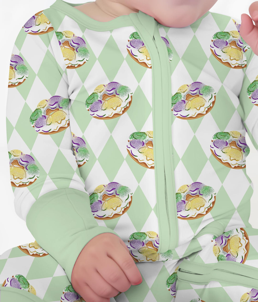 Mardi Gras Donut Convertible Zippy