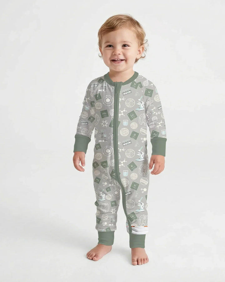 Gerippte Babykleidung mit individuellem Foto - Weich &amp; Skizzenhaft