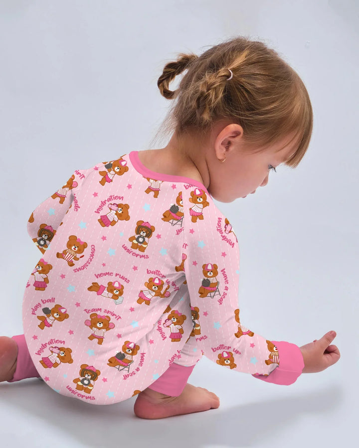 Born To Play Baseball Bamboo Convertible Zippy