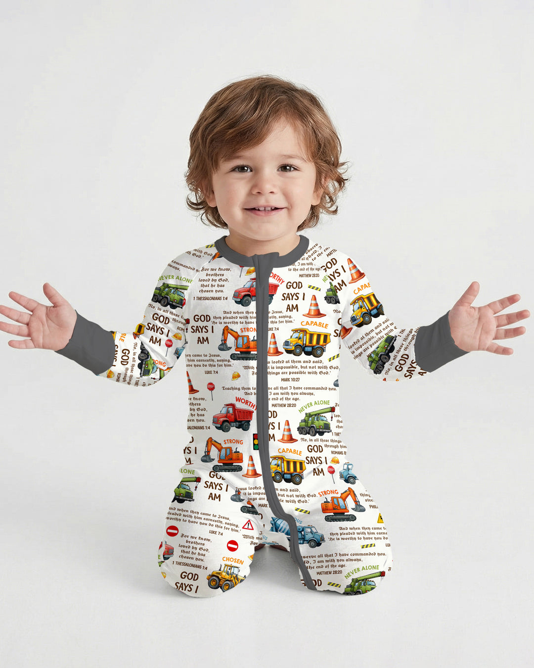 Gerippte Babykleidung mit individuellem Foto - Weich &amp; Skizzenhaft