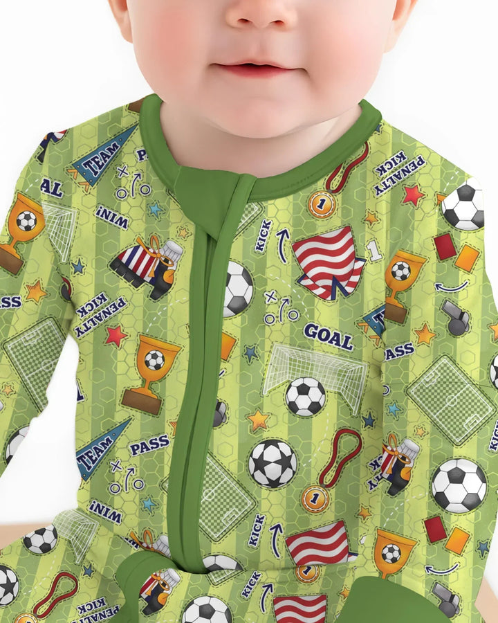 I Love Sports Soccer Bamboo Convertible Zippy