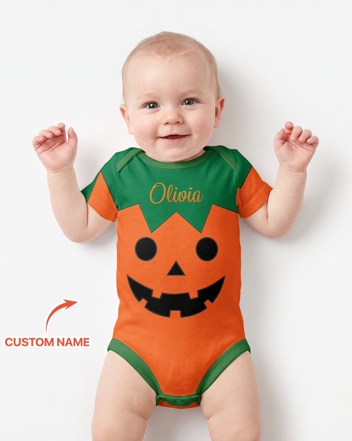 My Little Pumpkin Bamboo Bodysuit